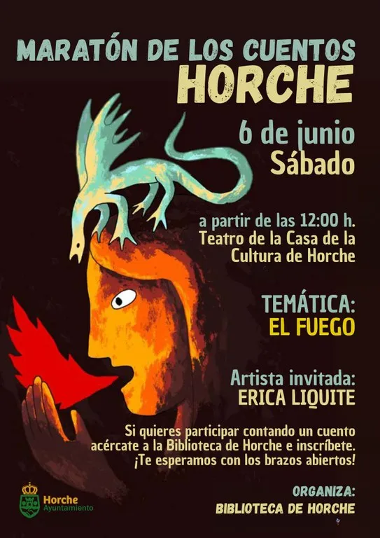 Horche celebra su Maratón de Cuentos con Erica Liquite como artista invitada