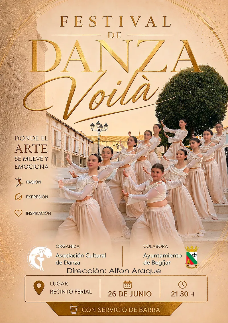 Begíjar impulsa la danza con el Festival "Voilà 2026"