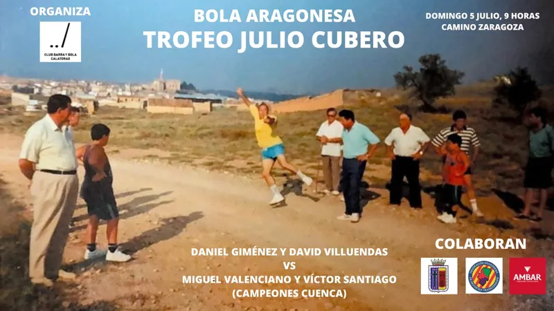 Calatorao pospone la Tirada de Bola Aragonesa Trofeo «Julio Cubero»