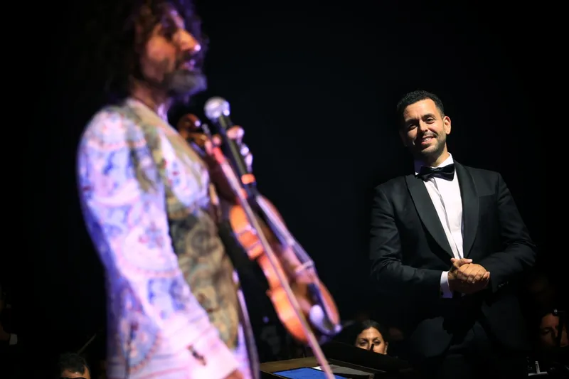 Ara Malikian y la Banda Las Candelas deslumbran en Candelaria
