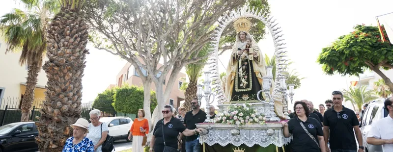 Adeje celebra la festividad de la Virgen del Carmen en Los Olivos