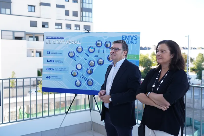 Madrid suma 45 viviendas de alquiler asequible en El Cañaveral para jóvenes y familias
