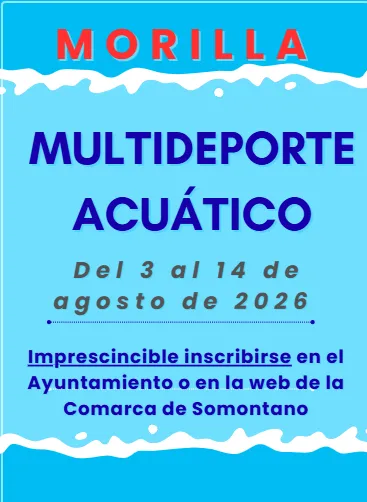 Morilla acoge multideporte acuático en agosto para niños