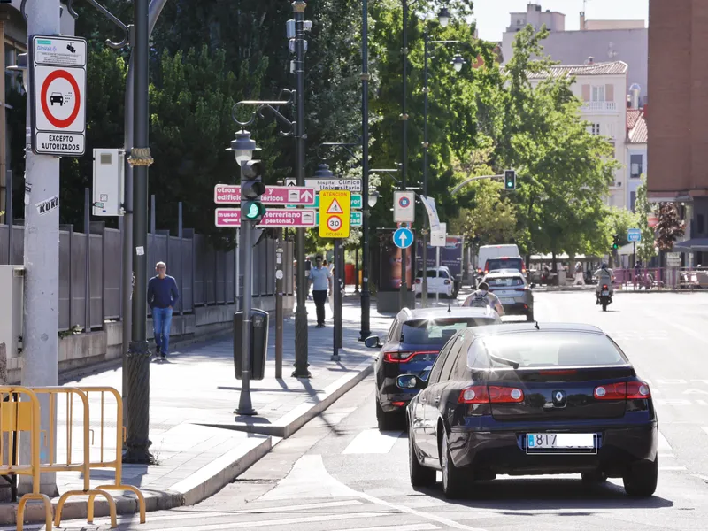 Valladolid activa la alerta por ozono y restringe el tráfico en la ZBE