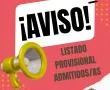 Hornachos publica el listado provisional de personal de limpieza para 2026
