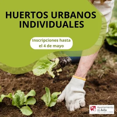 Ávila publica el listado de admitidos para los huertos sociales urbanos