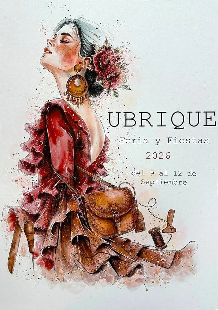 Juan de Dios Molina diseña el cartel de la Feria y Fiestas de Ubrique 2026