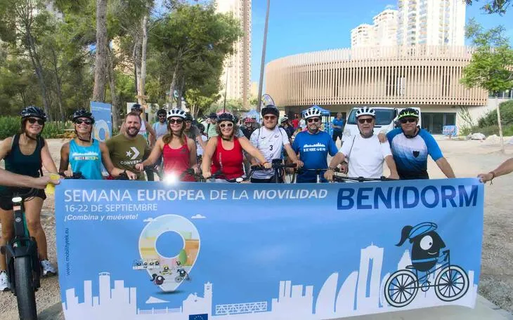 Benidorm celebra la 41ª edición del Día de la Bicicleta para Todos con más de 200 participantes