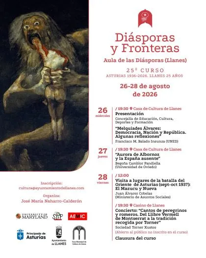 Llanes celebra 25 años del curso 'Diásporas y Fronteras' con un programa de historia y música