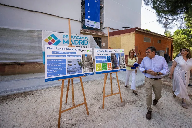 Madrid destina 21 millones a rehabilitar más de 3.000 viviendas en Moratalaz