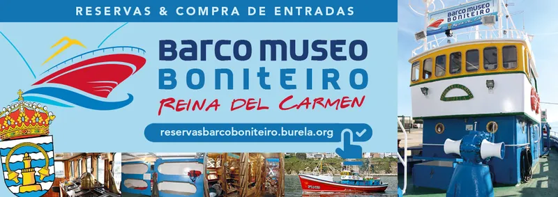 El Barco Museo Boniteiro Reina del Carmen abre sus puertas en Burela