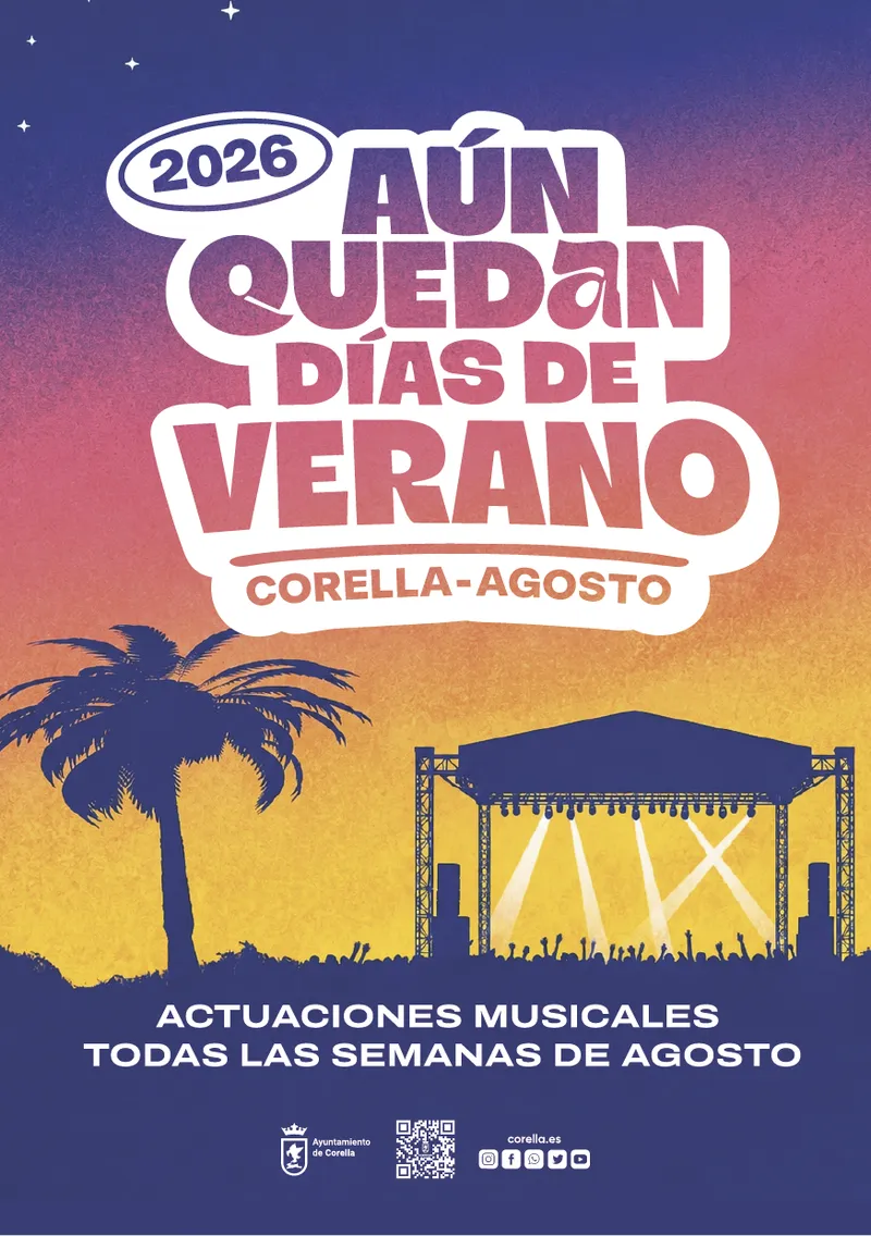 Corella celebra el verano con música en sus calles durante agosto