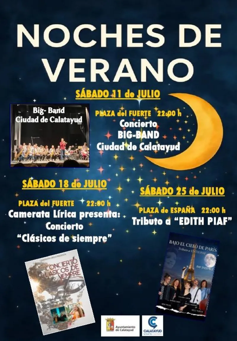 Calatayud celebra las 'Noches de Verano' con música gratuita en sus plazas