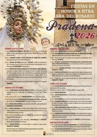Prádena celebra las Fiestas en honor a Nuestra Señora del Rosario
