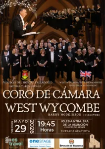 El Coro de Cámara West Wycombe actuará en Cogeces del Monte