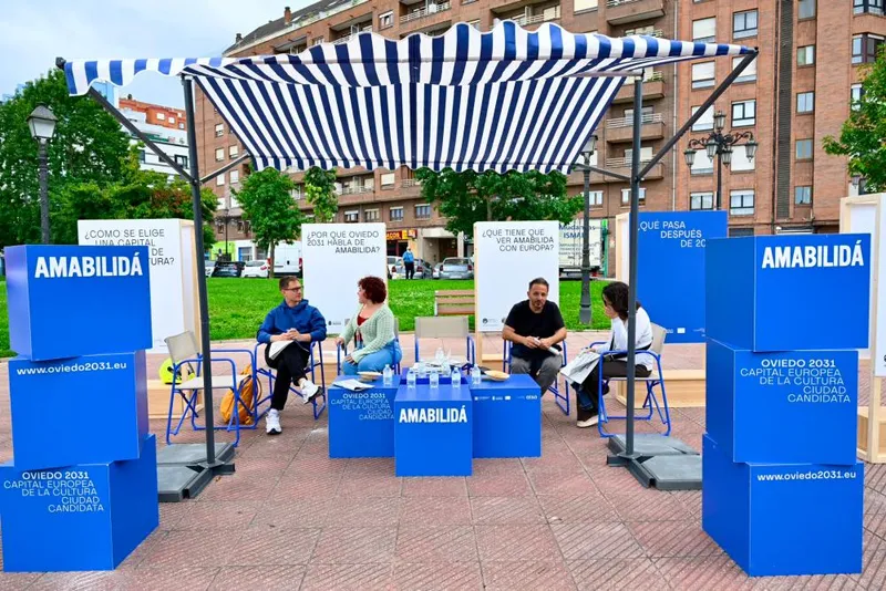 Oviedo impulsa la 'amabilidá' cultural en Ventanielles para la candidatura a Capital Europea 2031