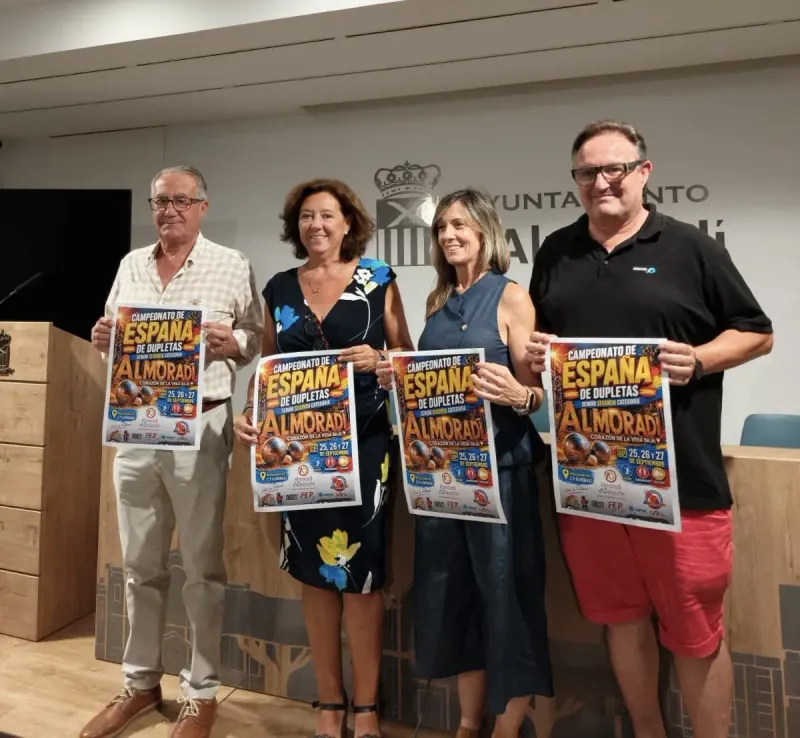 Almoradí acogerá de nuevo el Campeonato de España de Petanca