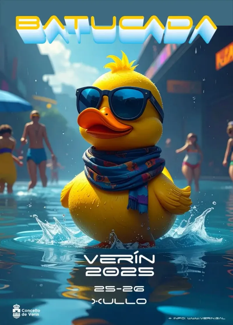 Verín celebra su carnaval de verano con la Batucada
