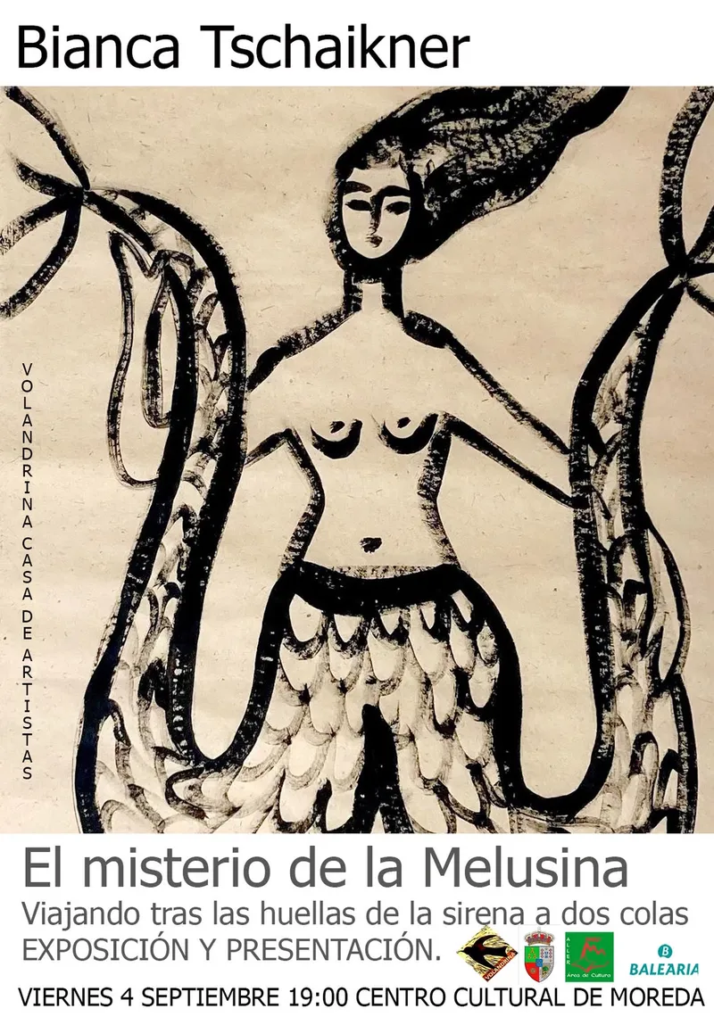 Aller acoge la exposición artística de Bianca Tschaikner organizada por La Volandrina
