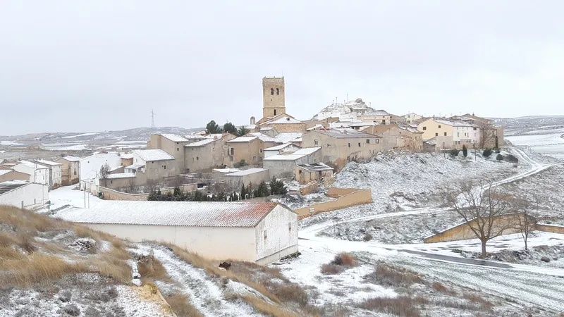 Bordalba se recupera tras la histórica nevada de la borrasca Filomena