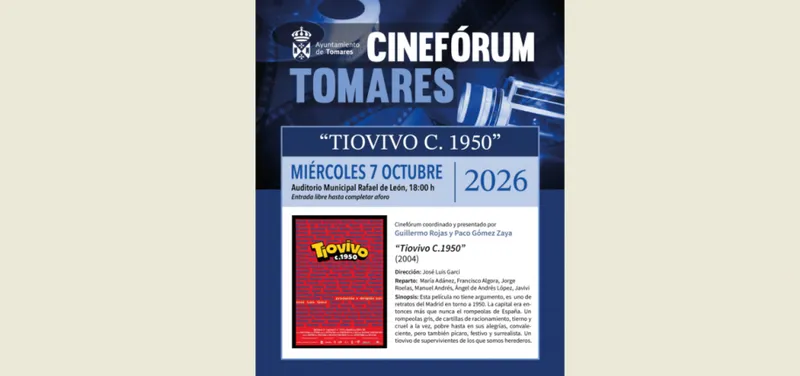 Tomares recupera su Cinefórum con "Tiovivo C. 1950" de José Luis Garci