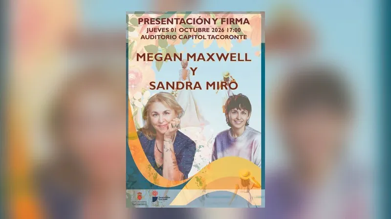 Megan Maxwell y Sandra Miró presentan sus novelas en el Auditorio Capitol