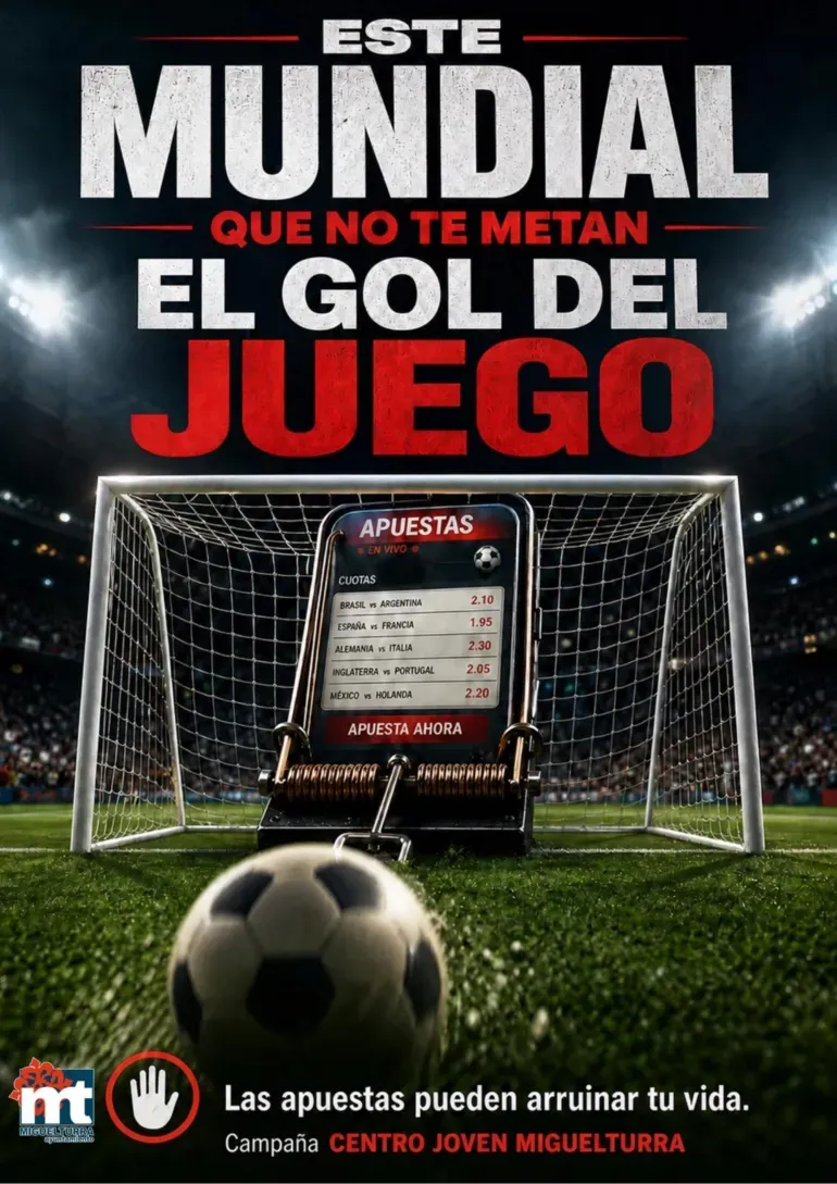 Miguelturra lanza campaña contra la ludopatía juvenil en redes sociales