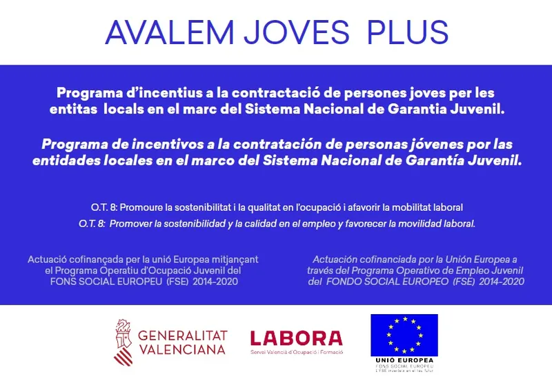 Costur contrata a dos jóvenes con ayudas del SERVEF