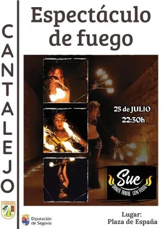 Cantalejo se ilumina con el espectáculo de fuego 'Furïa' este sábado