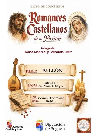 Romances de la Pasión en Ayllón para celebrar la Semana Santa