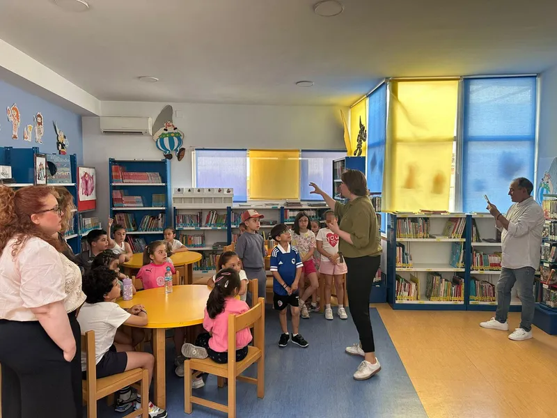 Taller infantil en Bargas fomenta valores a través de la lectura y la obra de Adolfo López