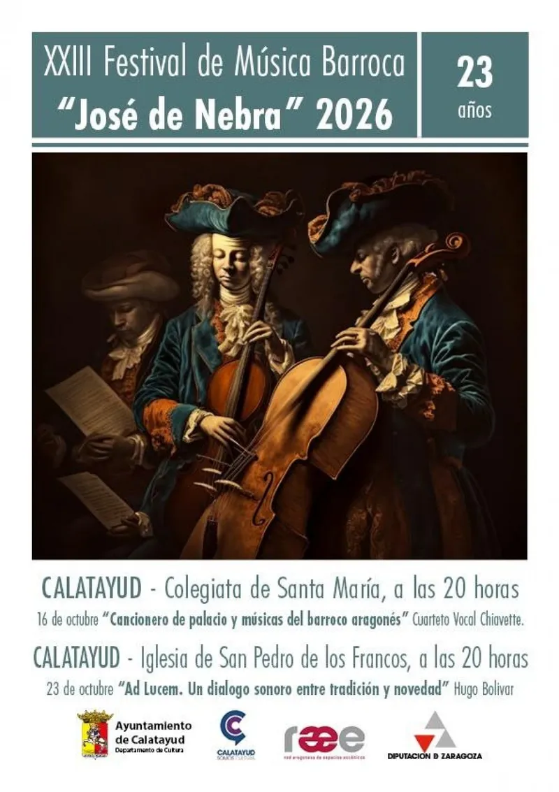 Calatayud celebra la 23ª edición de su Festival de Música Barroca