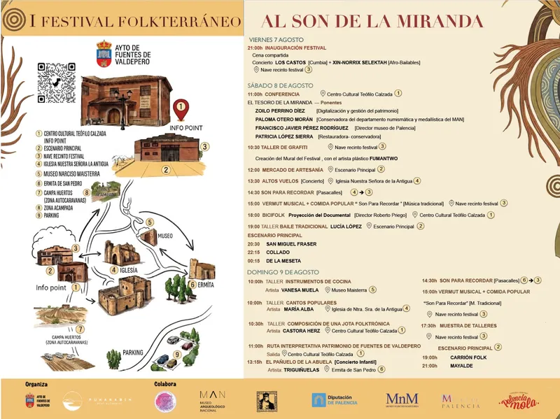 Nace el Festival Folkterráneo Al Son de la Miranda en Fuentes de Valdepero