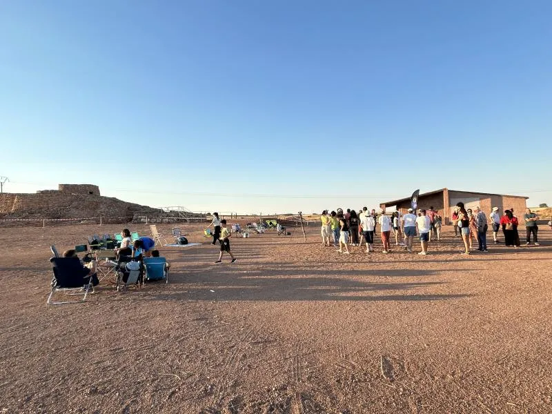 La Motilla del Azuer acoge una jornada de astronomía previa al eclipse solar