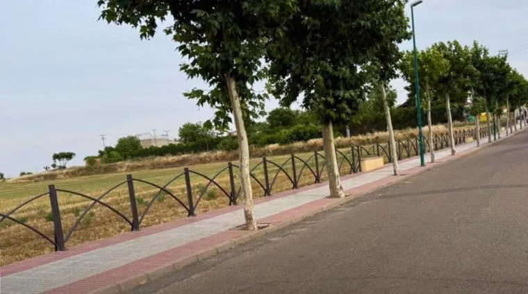 Mocejón estrena un nuevo cerramiento en el Paseo de los Olivos