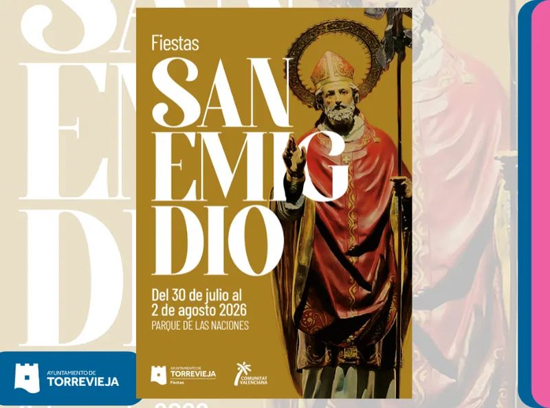 Torrevieja celebra San Emigdio con música, actividades infantiles y fuegos artificiales
