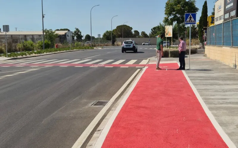 Villena finaliza la renovación del Polígono Industrial El Rubial con una inversión de 885.000 euros