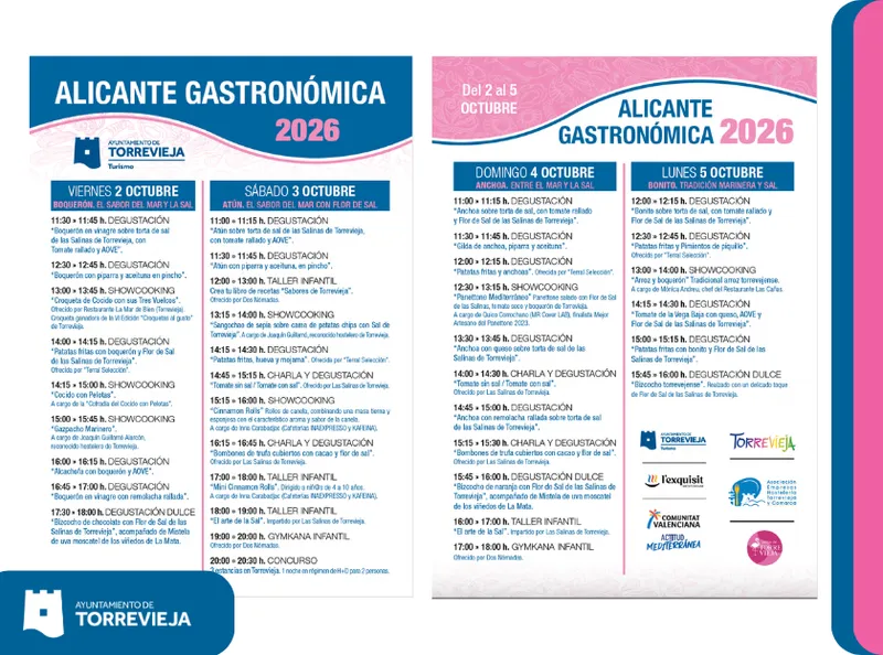 Torrevieja exhibe sus sabores marineros y salinos en Alicante Gastronómica