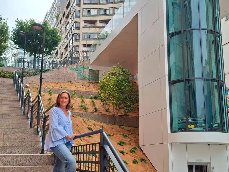 Vigo estrena un nuevo ascensor urbano que mejora la accesibilidad entre Marqués de Valterra y Torrecedeira