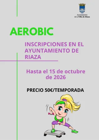 Riaza abre inscripciones para la temporada de aerobic 2026-2027