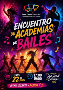 Telde celebra un encuentro de academias de baile en las Fiestas de San Juan Bautista