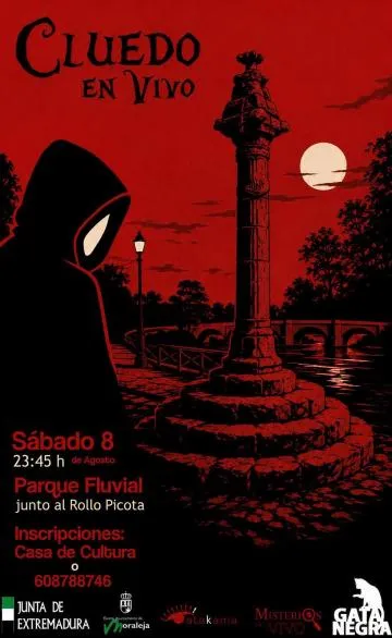 Moraleja se sumerge en el misterio con el 'Cluedo en Vivo' del Festival Gata Negra