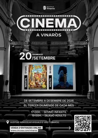 Vinaròs rescata el cine en el Auditorio Municipal con una sesión mensual