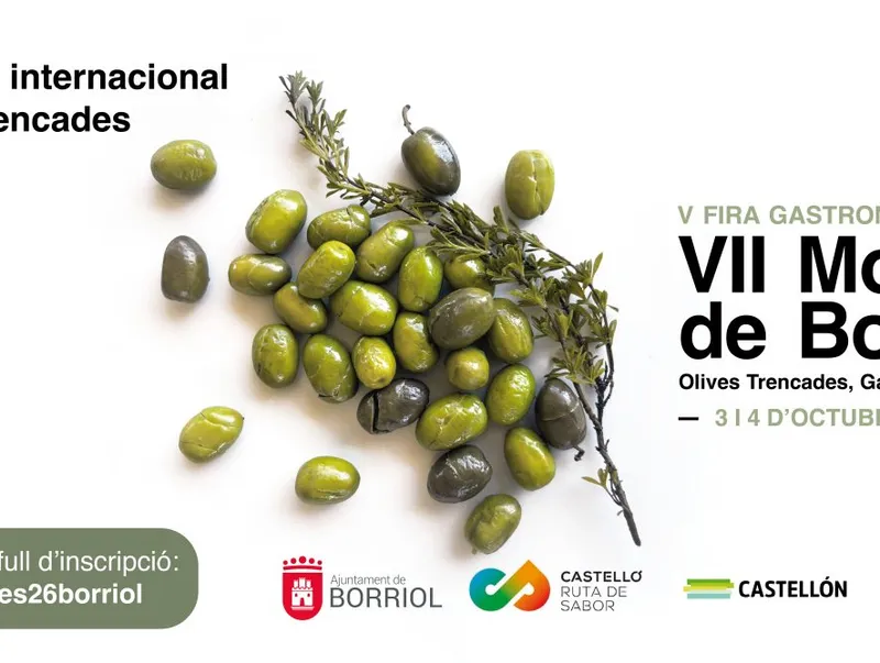Borriol convoca el V Concurso Internacional de Olivas Trencades