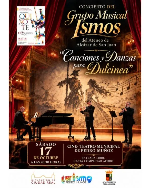 Pedro Muñoz celebra el I Congreso Internacional «Traducir el Quijote» con conciertos