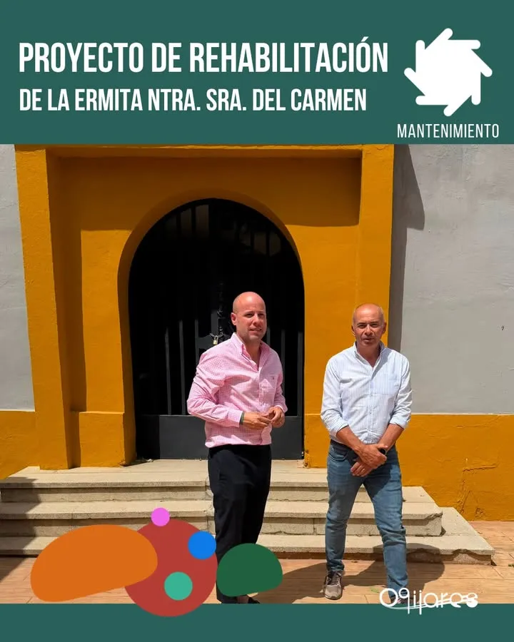 Ogíjares restaura la Ermita del Carmen, construida en 1962