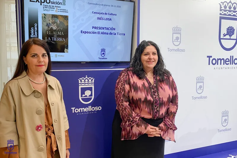 Carmen Belén Serrano expone 'El alma de la tierra' en Tomelloso
