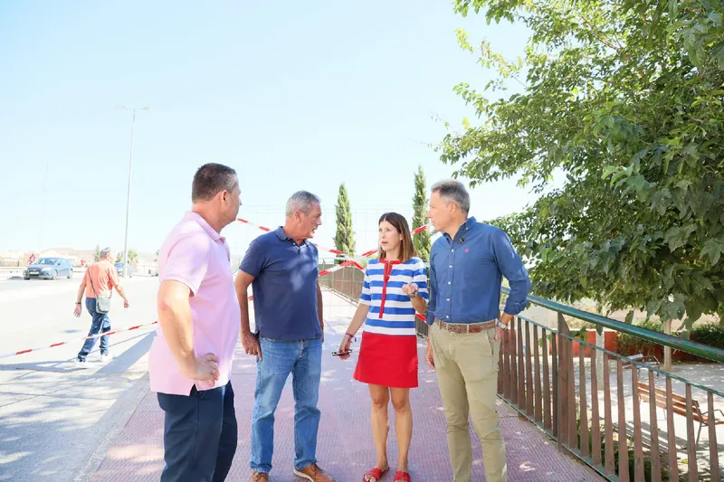 Lorca inicia la remodelación del Puente Nuevo con una inversión de 170.000 euros