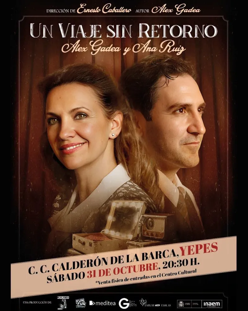 Yepes acoge la aclamada obra teatral 'Un viaje sin retorno' de Rualanga Teatro