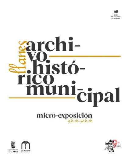 Llanes celebra el Día de los Archivos con una micro-exposición sobre su historia